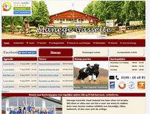 Tablet Screenshot of manege-gasselte.nl